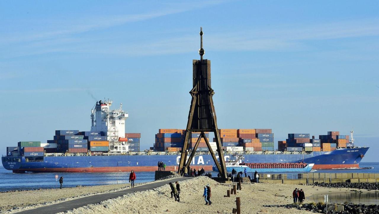 Strandhochhaus Sc13 Cuxhaven Esterno foto