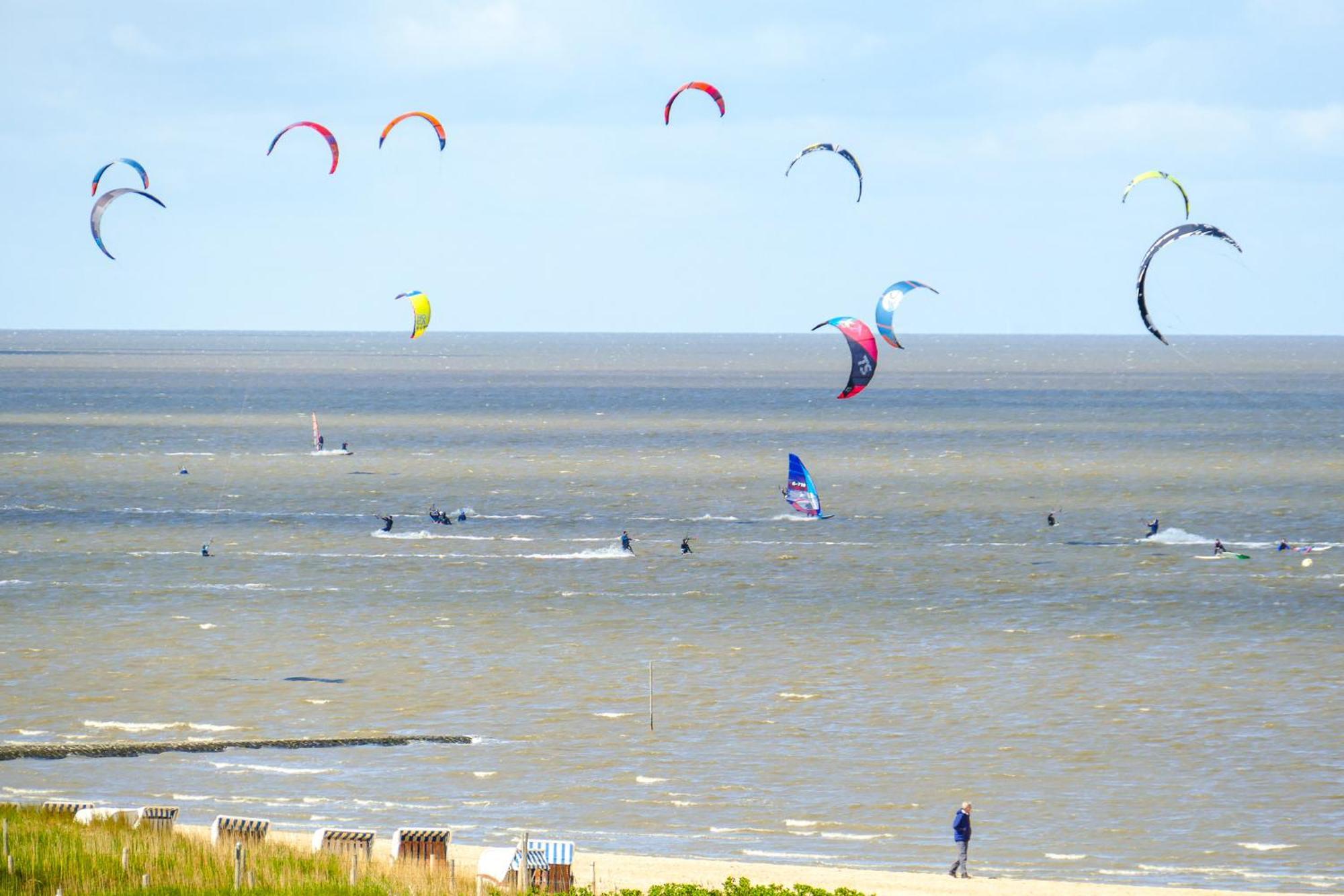 Strandhochhaus Sc13 Cuxhaven Esterno foto
